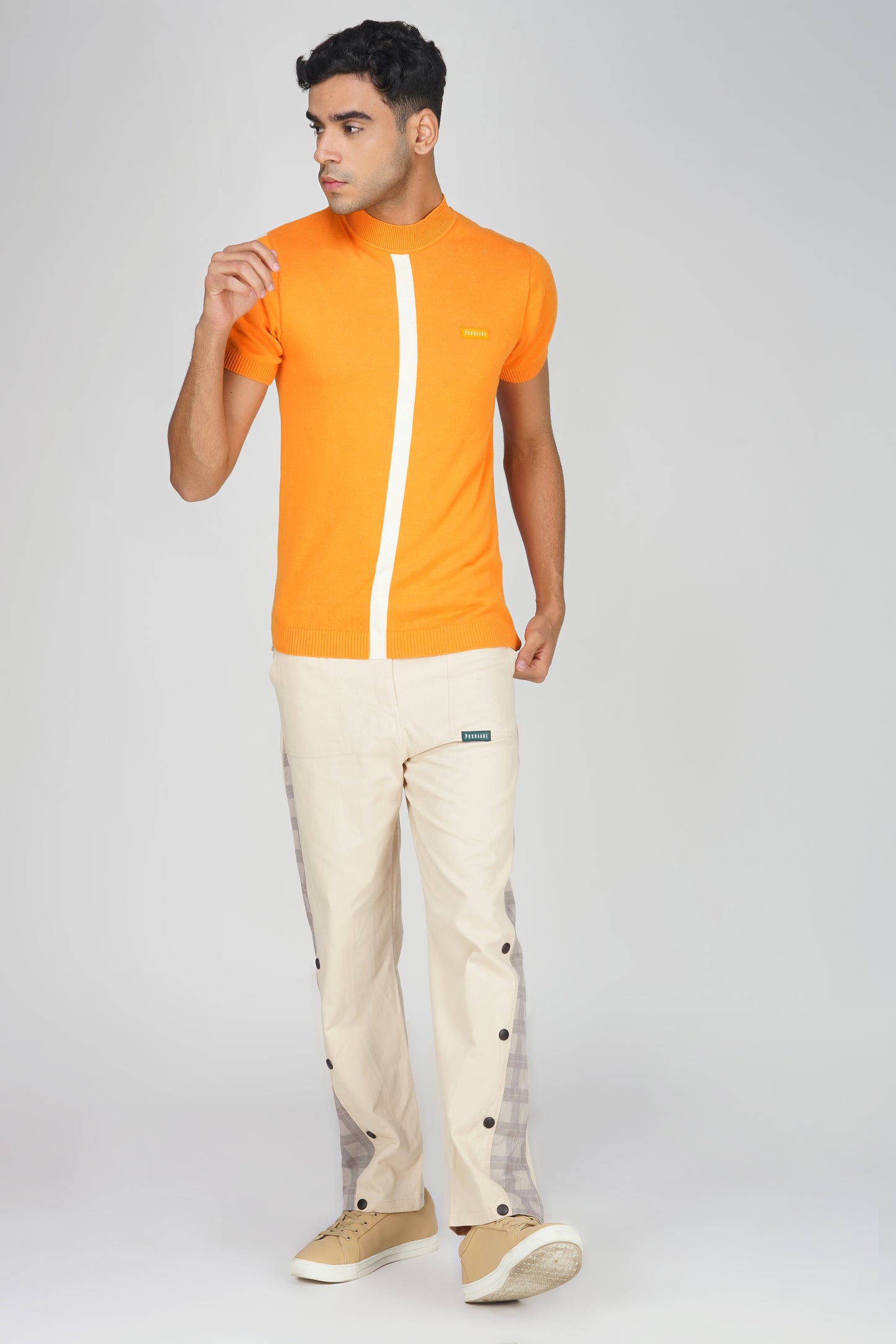 Amber Orange T-Neck