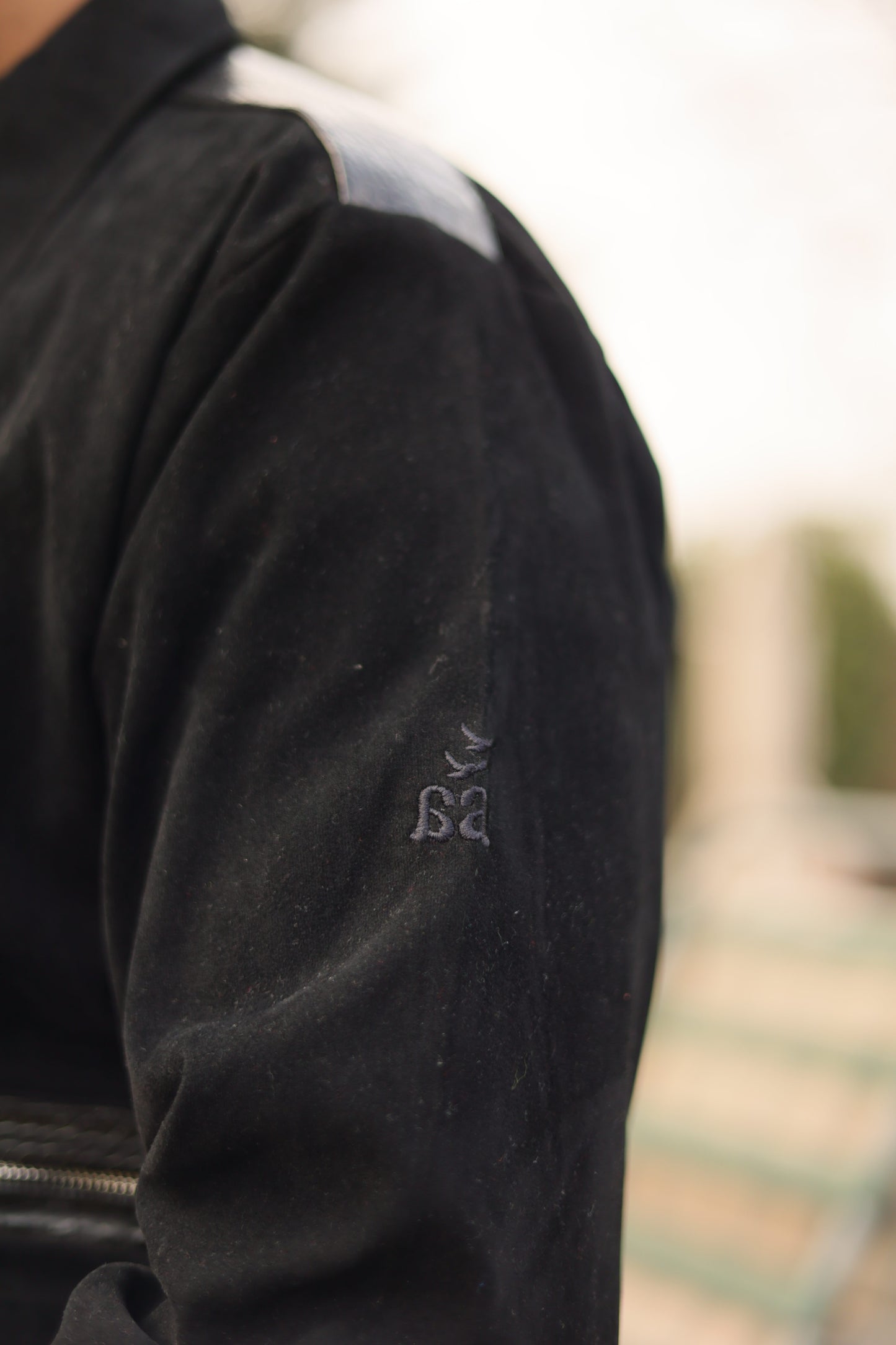 Raven Black Suede Jacket