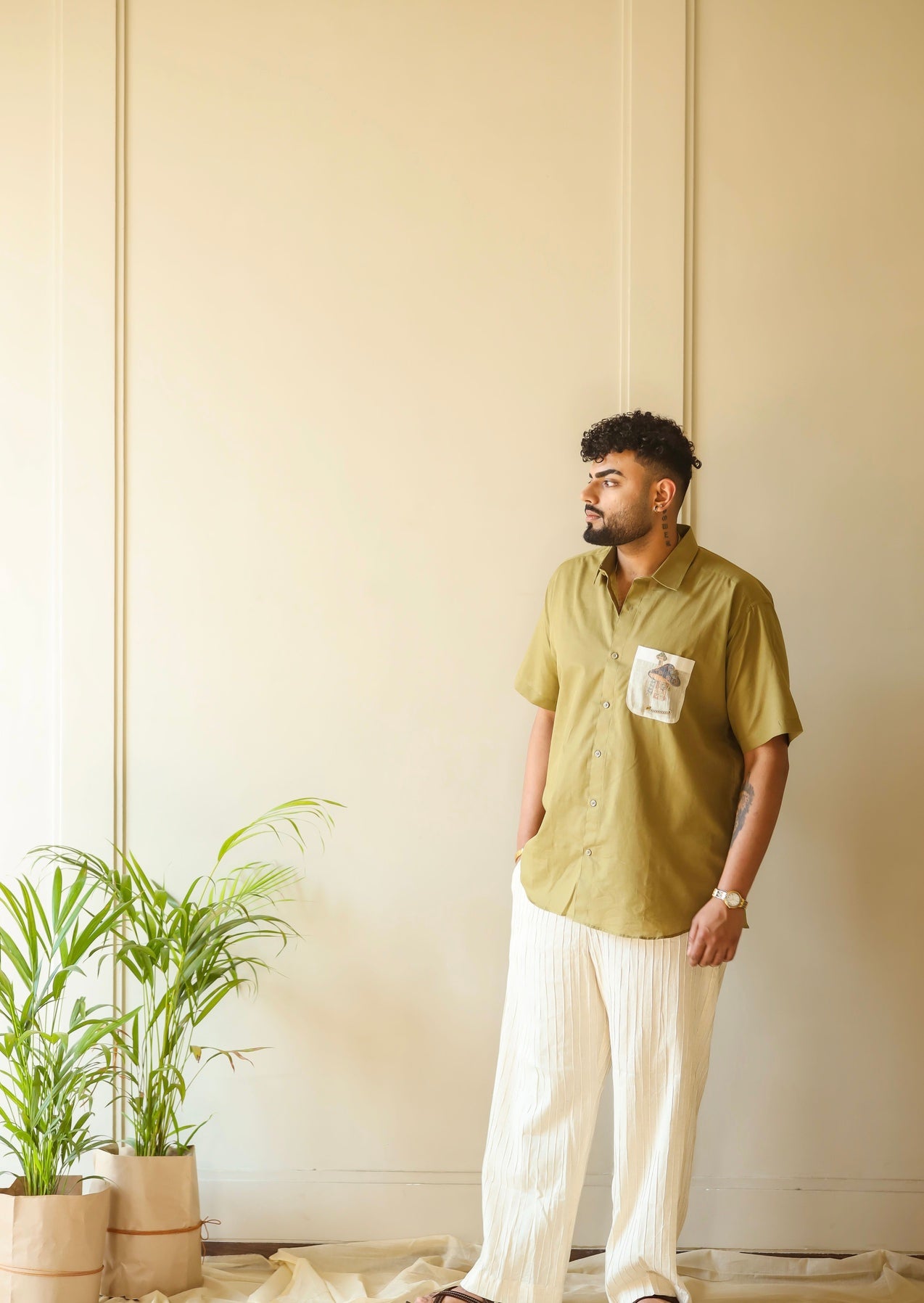 Green Shiitake Cord Set