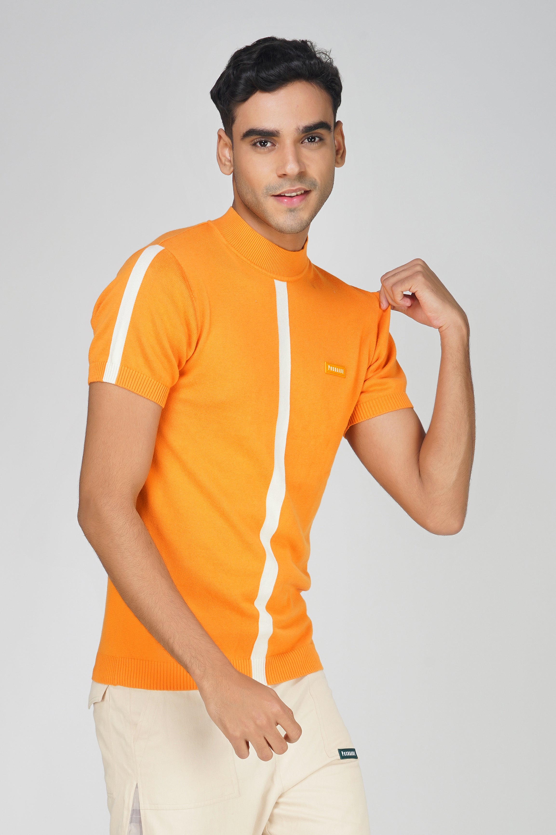 Amber Orange T-Neck