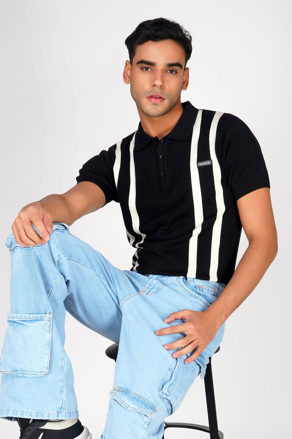 Black & White Polo