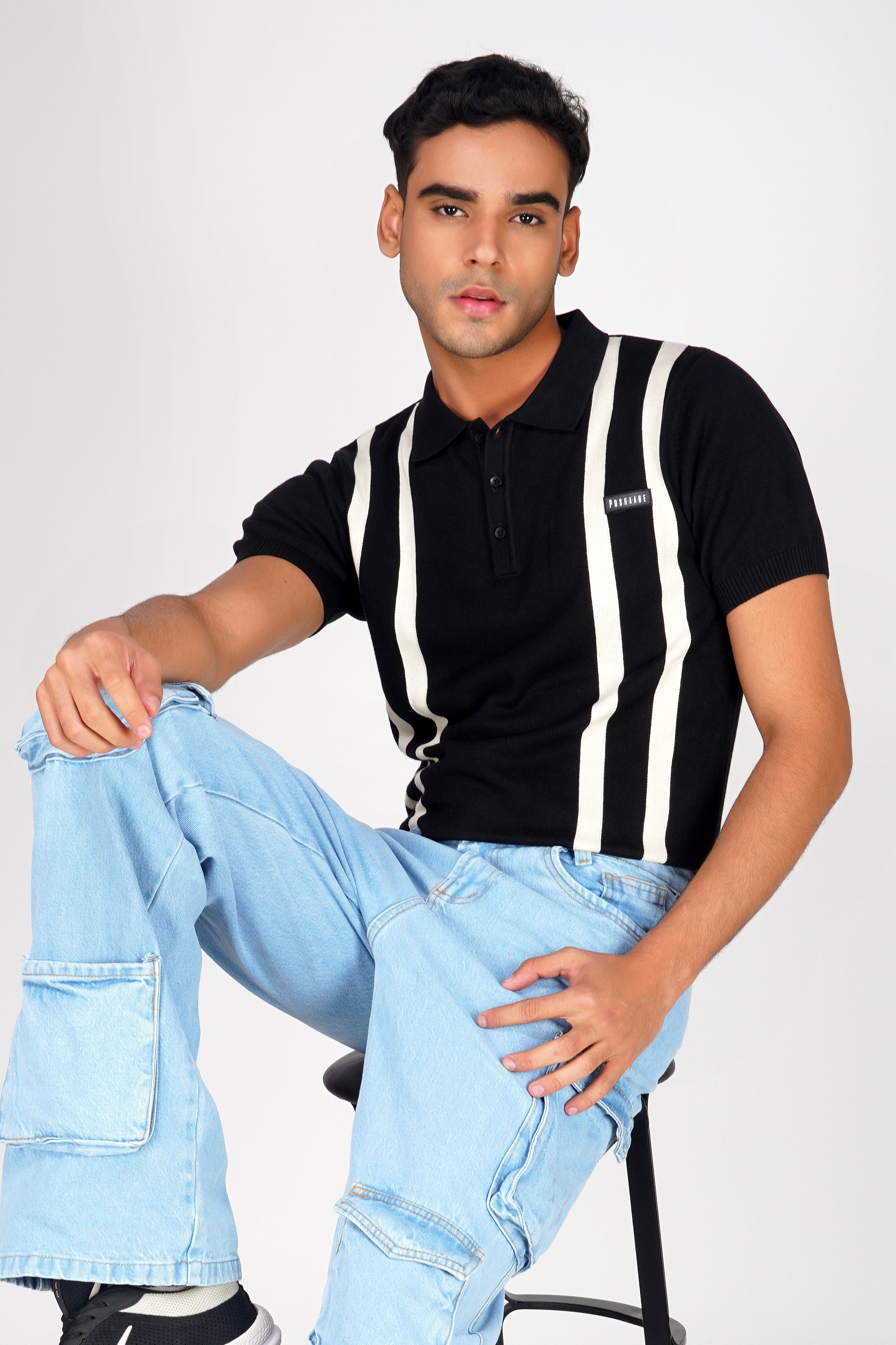 Black & White Polo