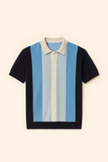 Blue Trio Polo Shirt