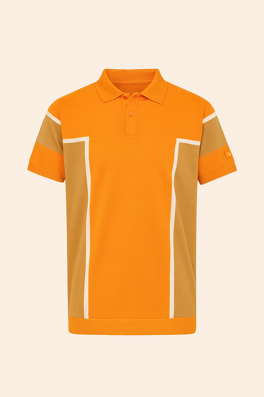 Colour Block Polo