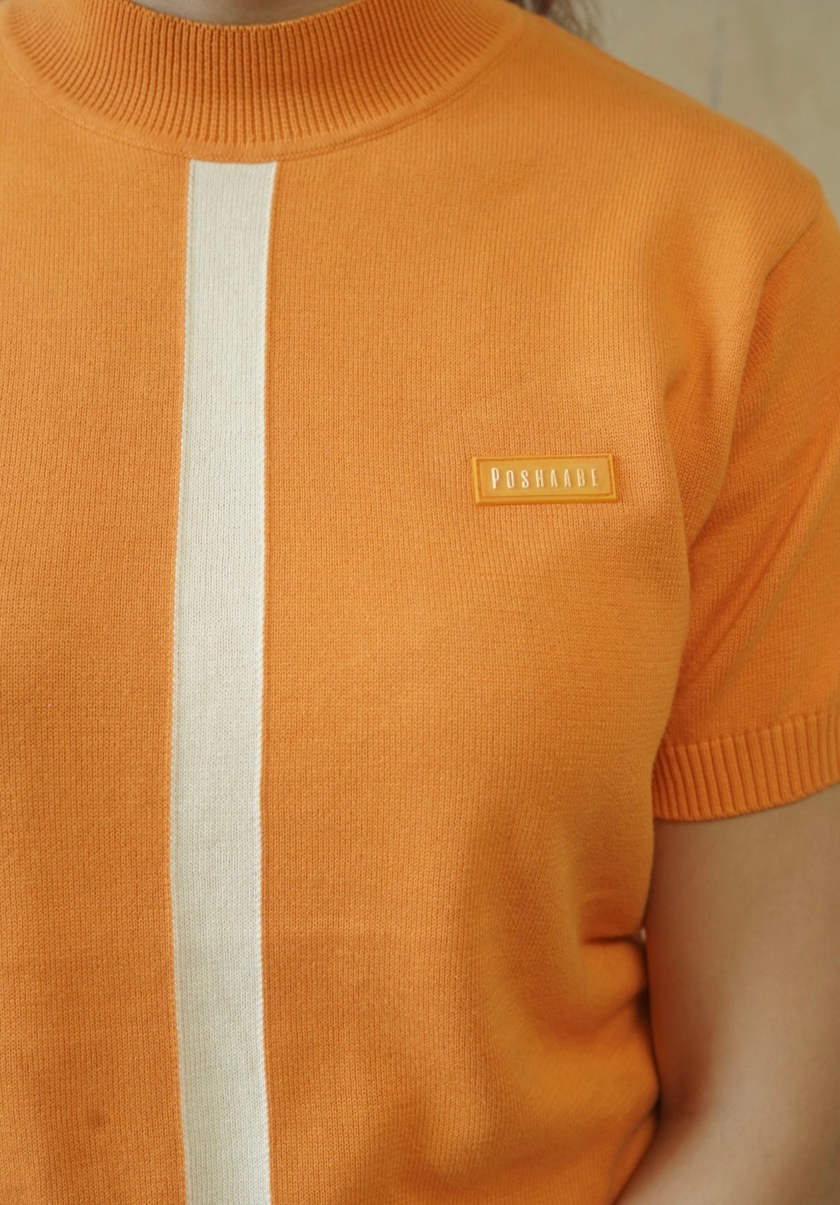 Amber Orange T-Neck