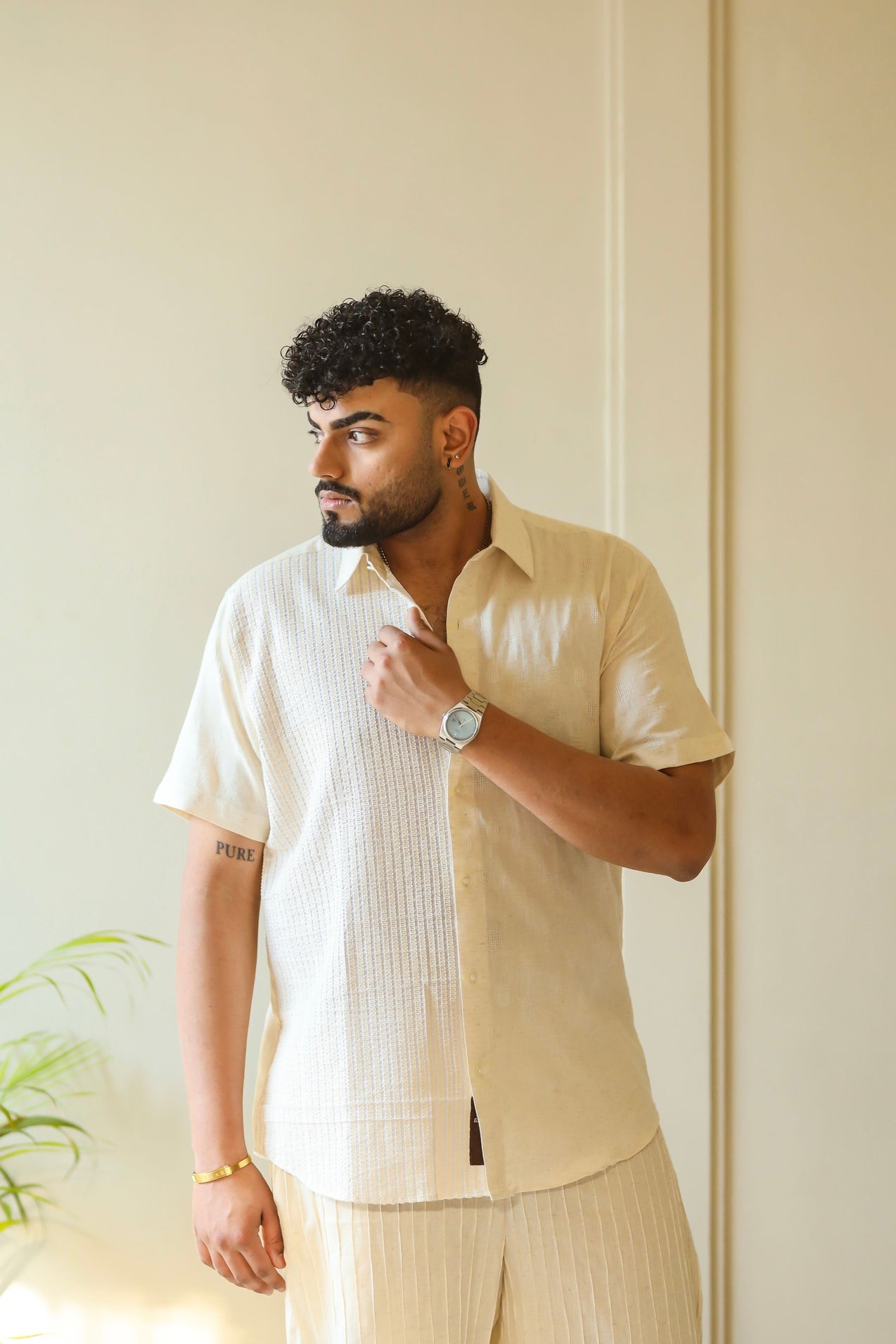 Ivory Fusion Shirt