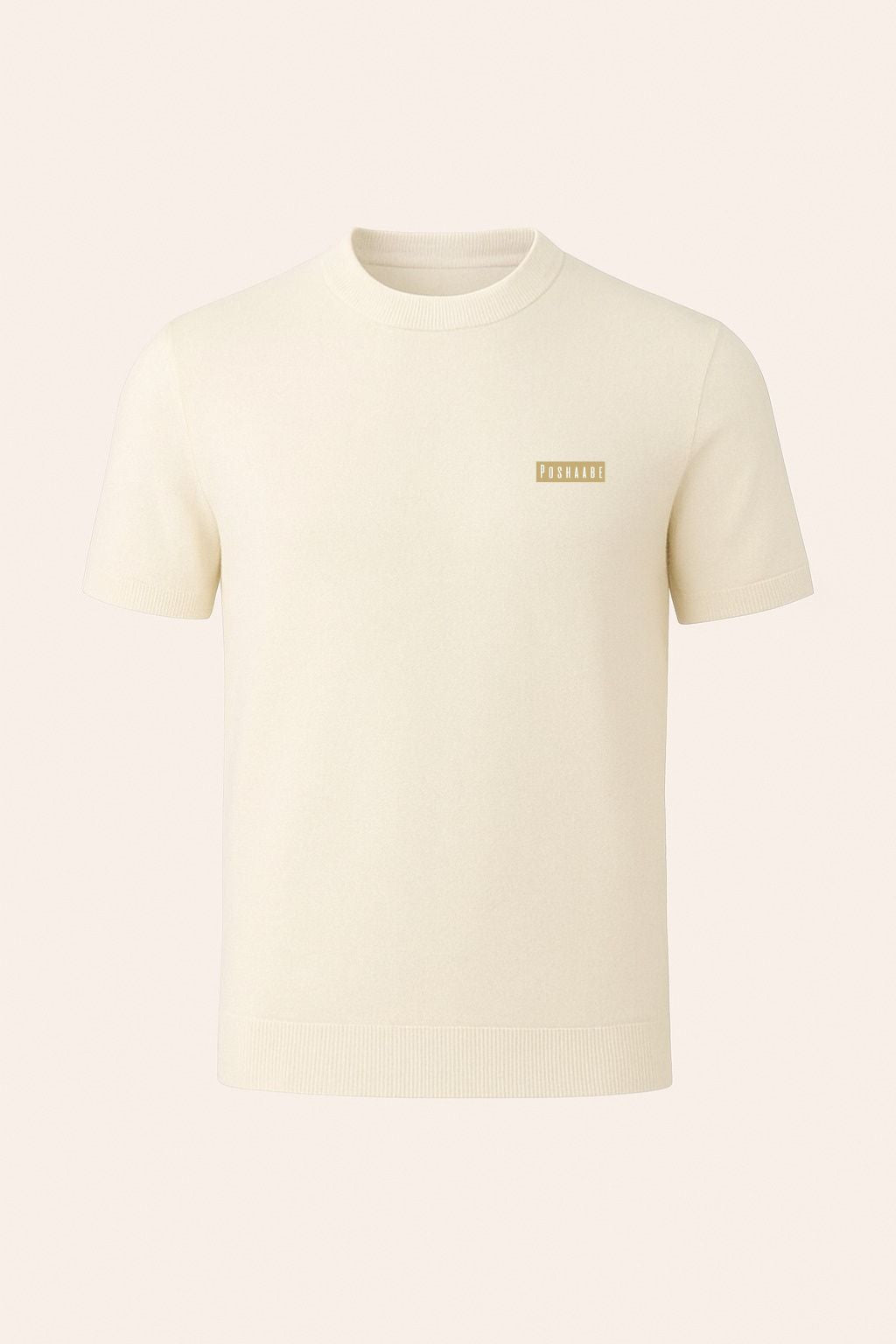 Cream White T-Neck